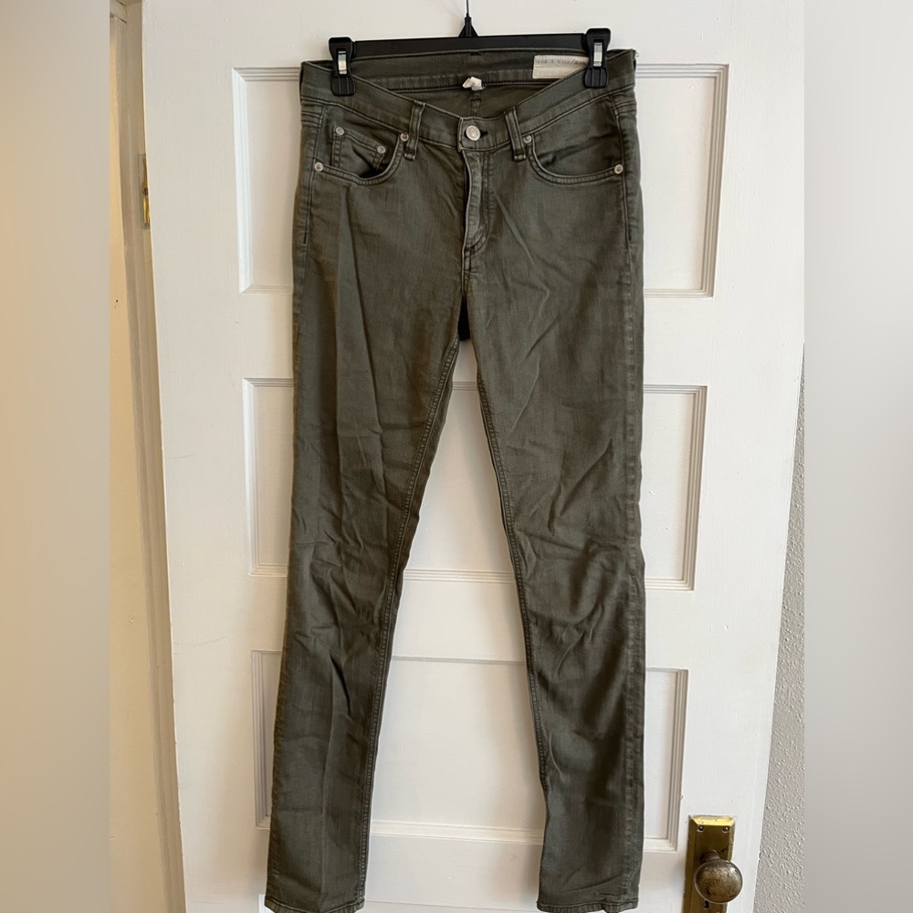 Rag & Bone green jeans